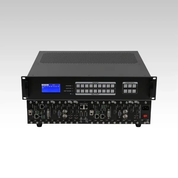 9x9 Modular Matrix Switcher with iPad APP control