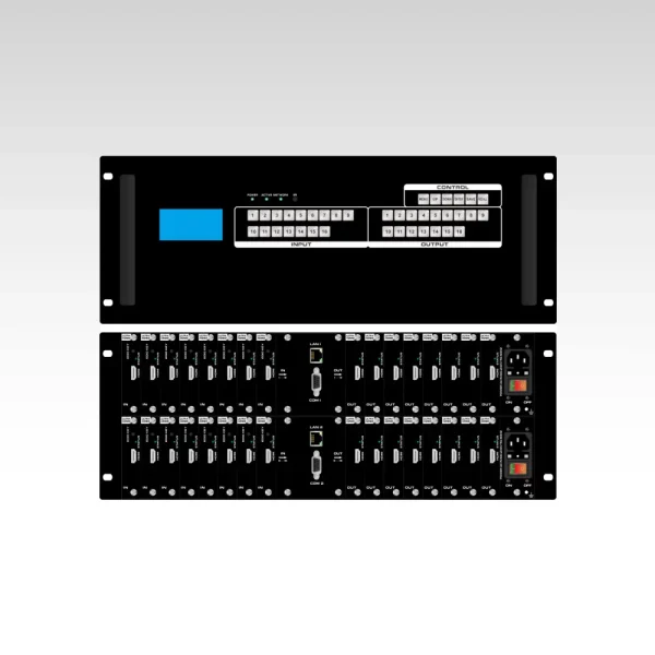 16x16 Modular Matrix Switcher with iPad APP control