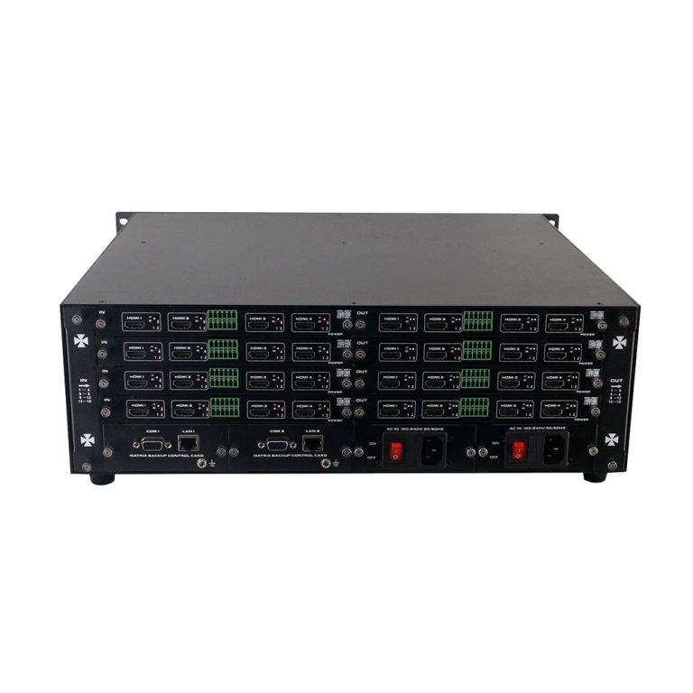 Modular Matrix Switcher 16x16 Modular Matrix Switcher with iPad APP control