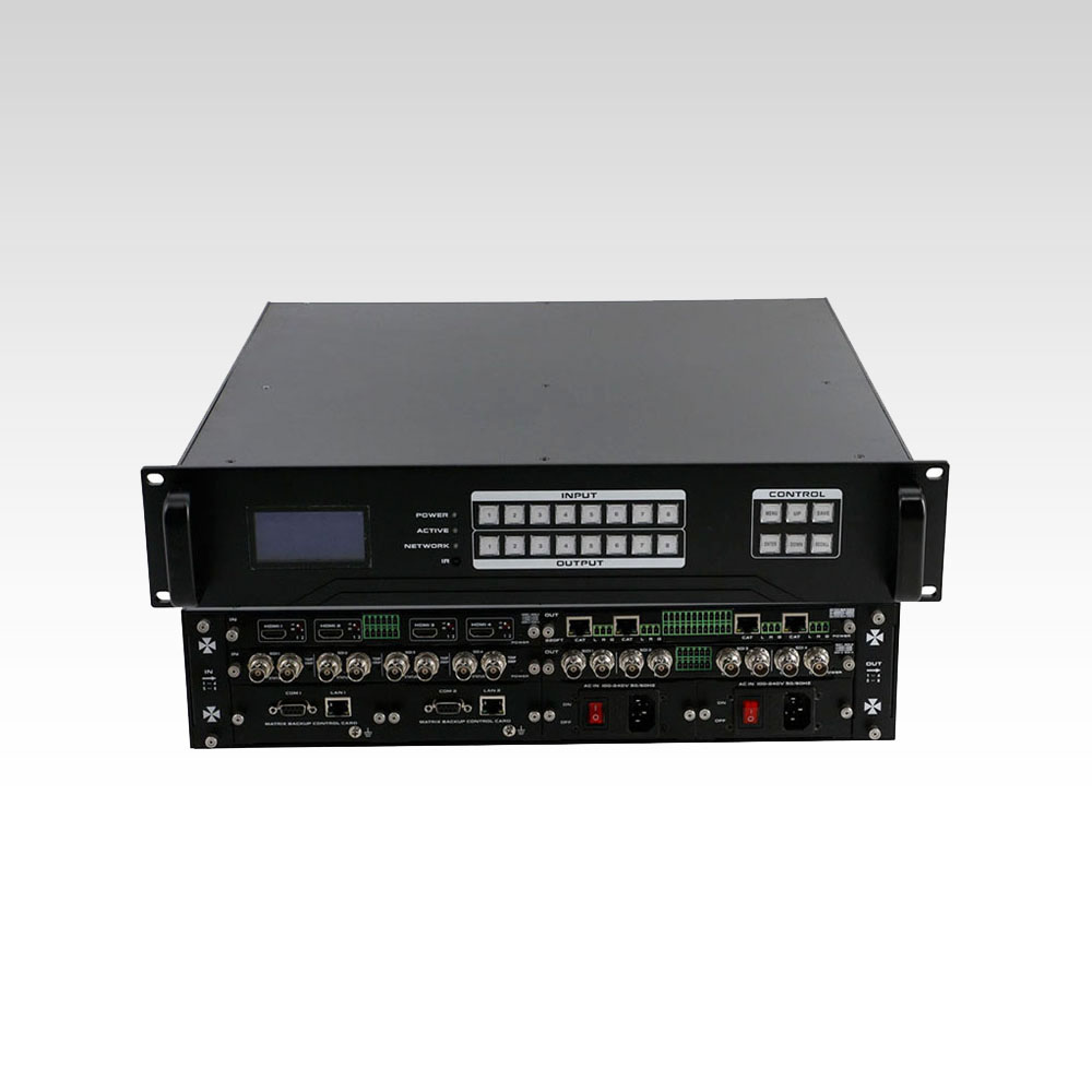 8x8 Modular Matrix Switcher with iPad APP control