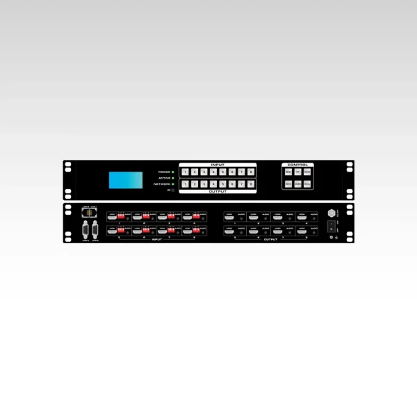 4K60 FIX-SVM 4x4, 8x8 and 16x16 HDMI Matrix Switcher with Seamless switch and TV Wall function