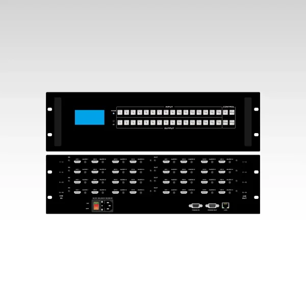 SVM-MANAGER-1080P series 4x4, 8x8 and 16x16 HDMI Matrix Switcher with Seamless switch and TV Wall function