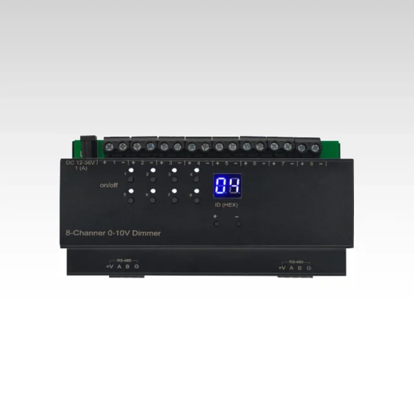 8-channel 0~10v LED dimmer