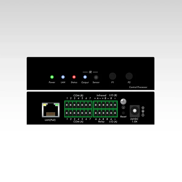 Web-basierte Programmierung zentraler Steuerrechner mit IR-Lernfunktion und 10 UI-Sets