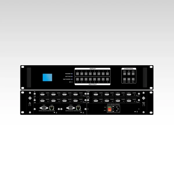EM 8x8 Modular Matrix Switcher with iPad APP control