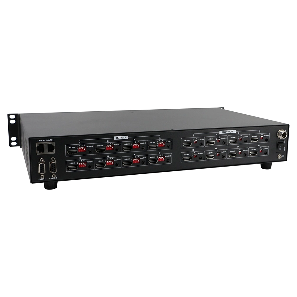 4K60 FIX-SVM 4x4, 8x8 and 16x16 HDMI Matrix Switcher with Seamless switch and TV Wall function - Image 2
