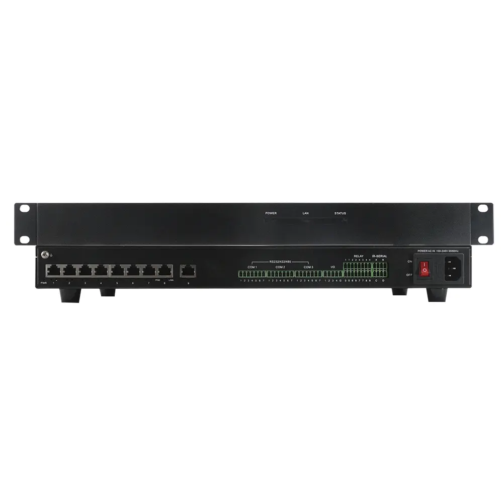 Web-based programming central control host with 8-port POE switch - Image 2