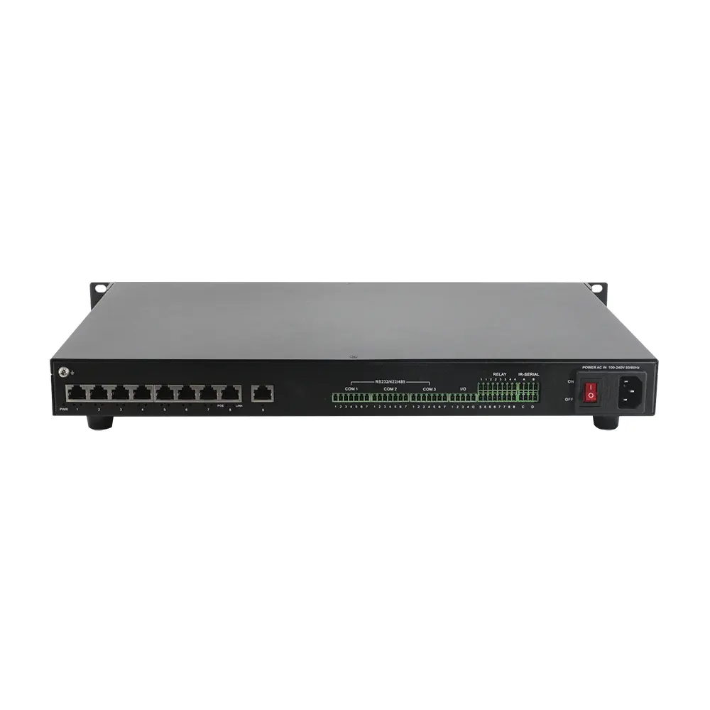 Web-based programming central control host with 8-port POE switch - Image 14