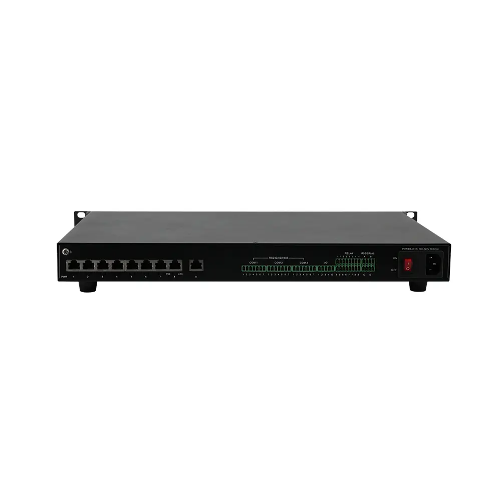 Web-based programming central control host with 8-port POE switch - Image 7
