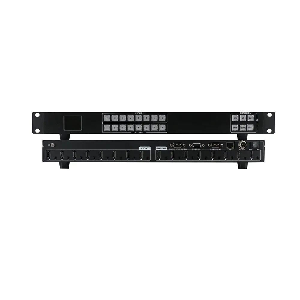 SMS-MANAGER-800M-1080P series 4x4, 8x8 HDMI Matrix Switcher with Seamless switching and TV Wall function - Image 8