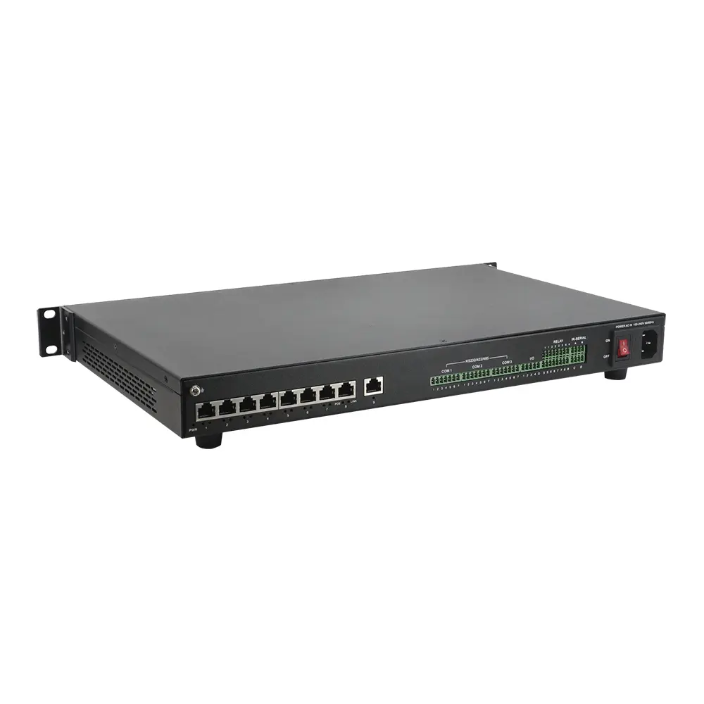 Web-based programming central control host with 8-port POE switch - Image 8