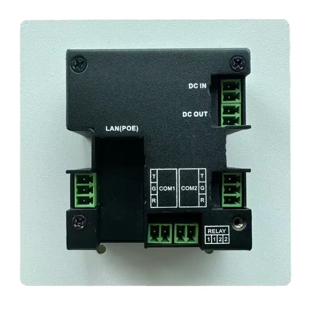 9-button programming control keypad with knob, lock and PoE function - Imagem 4