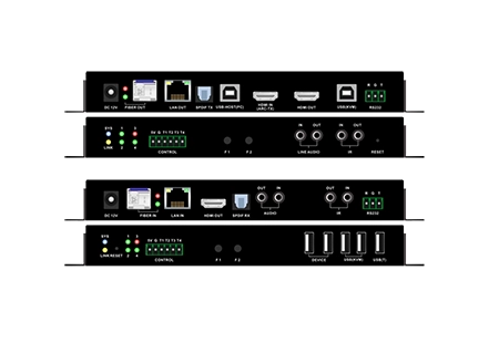 4K60444 AV over IP Extender Matrix System with USB