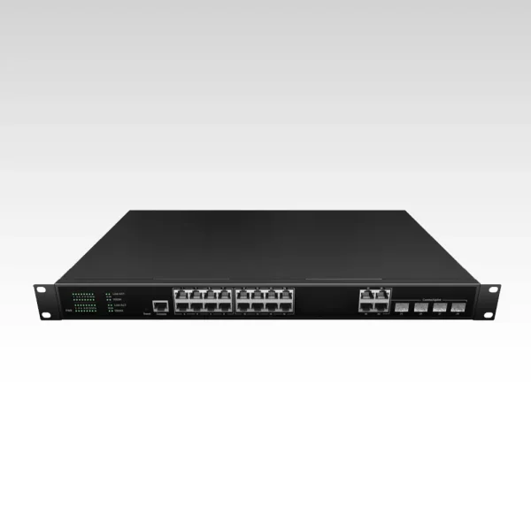 IPM-MANAGER-1600H 16x10/100/1000 Base-T + 4*1000 Combo Managed PoE Ethernet Switch