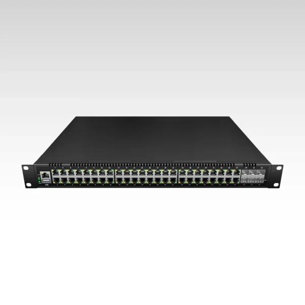 IPM-MANAGER-4800J 48x10/100/1000 Base-T + 6x10G Base-X Managed PoE Ethernet Switch