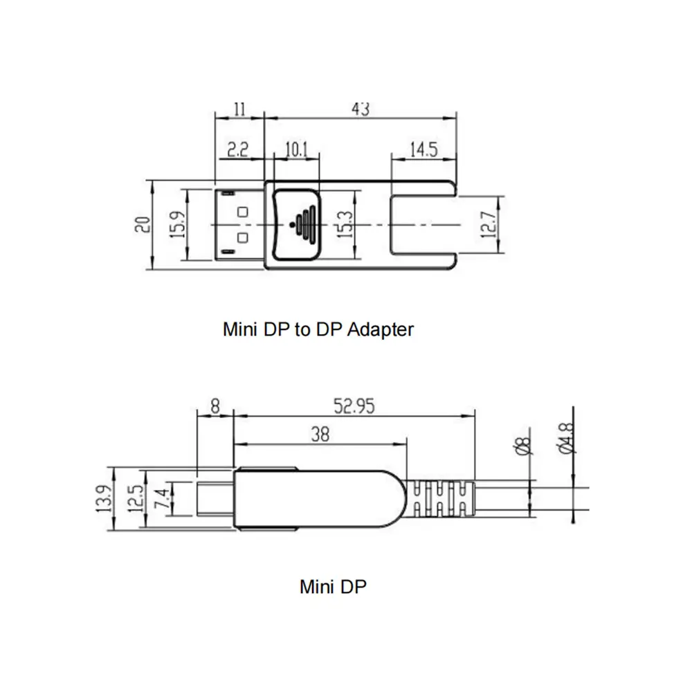 AOC DP cable - Image 2