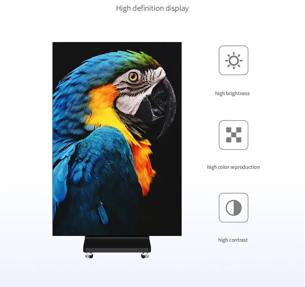 Tri-fold LED Poster Screen - Image 5
